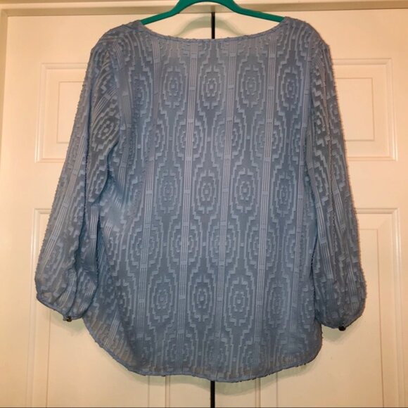 Talbots • Light Blue Blouse - Picture 6 of 6